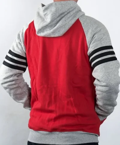 NBA Chicago Bulls Grey Fleece Hoodie