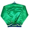 NBA Dallas Mavericks Green Satin Jacket