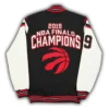 Toronto Raptors NBA Finals Championship Black Varsity Jacket