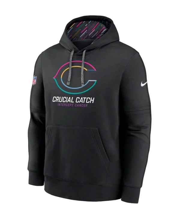 Chicago Bears Crucial Catch Club Hoodie