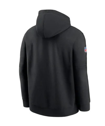NFL Crucial Catch Club Indianapolis Colts 2024 Nike Black Pullover Hoodie