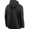 NFL Crucial Catch Club Nike Dallas Cowboys 2024 Black Pullover Hoodie