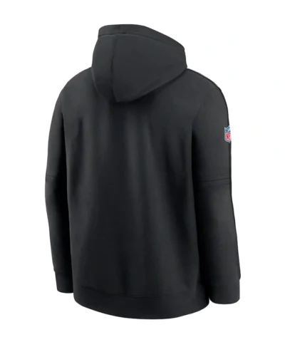 NFL Crucial Catch Club Nike Dallas Cowboys 2024 Black Pullover Hoodie