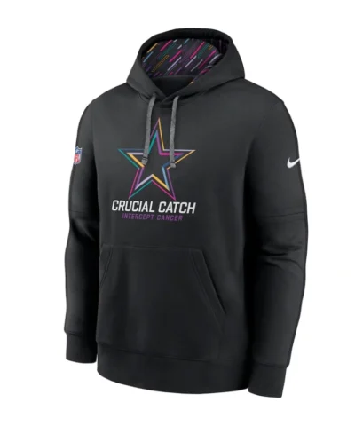 Dallas Cowboys Crucial Catch Club Hoodie