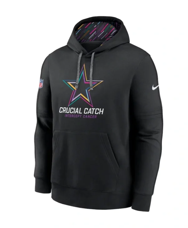 Dallas Cowboys Crucial Catch Club Hoodie