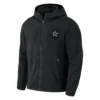 Dallas Cowboys Black Full-Zip Hoodie