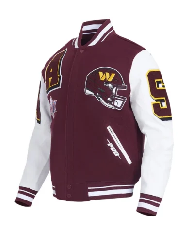 Washington Commanders Varsity Jacket