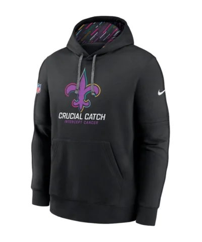 New Orleans Saints Crucial Catch Club Hoodie