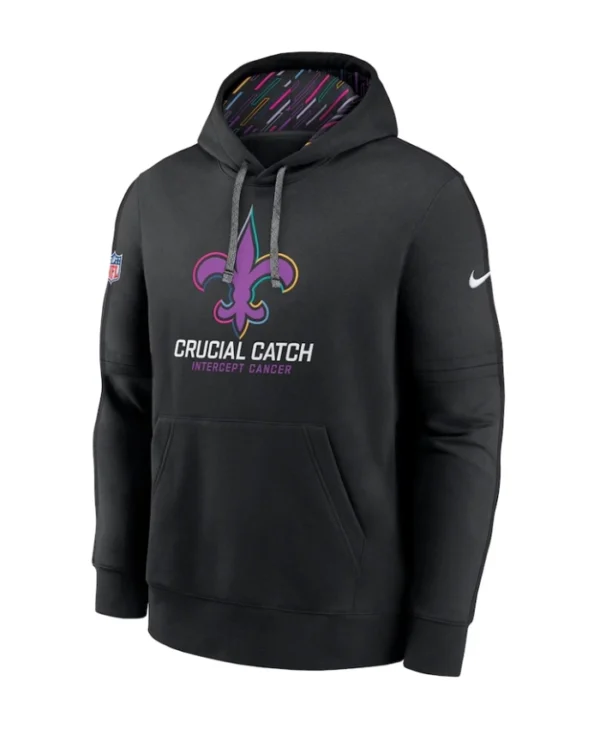 New Orleans Saints Crucial Catch Club Hoodie
