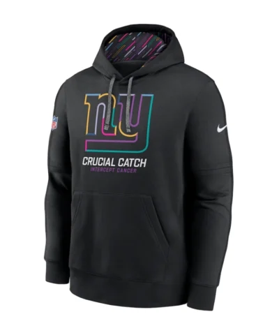 New York Giants Crucial Catch Club Hoodie