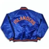 80’s NY Islanders Blue Bomber Satin Jacket