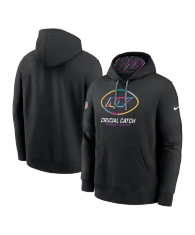 New York Jets Crucial Catch Club Hoodie
