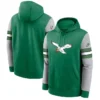 Philadelphia Eagles Nick Sirianni Salute to Service Green Pullover Hoodie