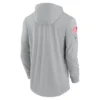 Dallas Cowboys Gray Sideline Hoodie Long Sleeve T-shirt
