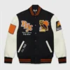 Phoenix Suns OVO Varsity Full-Snap Wool & Leather Jacket