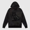 OVO Leather OG Black Hoodie