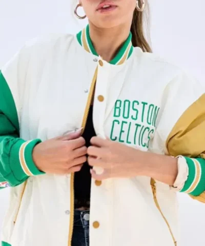 Buy Boston Celtics Color Block Full-Snap Jacket