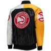 Atlanta Hawks Tricolor Satin Jacket