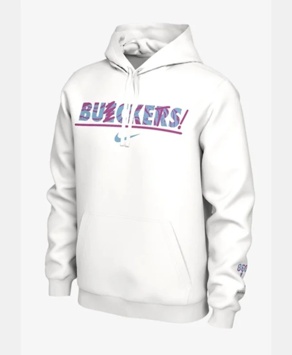 Paige Bueckers Club Nike Fleece White Pullover Hoodie