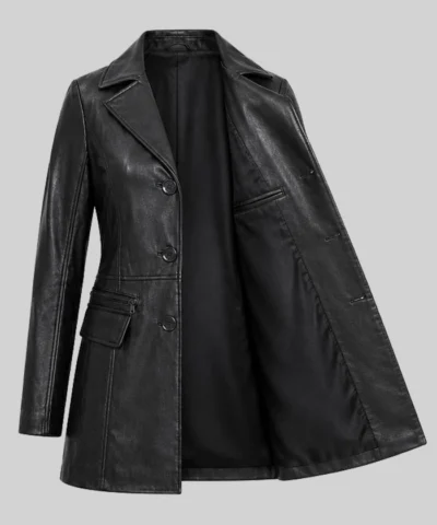 Petite Black Coat Women