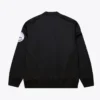 Philadelphia 76ers Black Out Satin Jacket