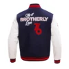 Philadelphia 76ers City of Brotherly Love Varsity Jacket