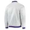 Philadelphia 76ers Classics White Full-Snap Raglan Jacket