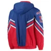 Philadelphia 76ers Royal and Red Full-Zip Hoodie