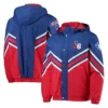 Philadelphia 76ers Full-Zip Hoodie Royal and Red Jacket