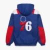 Philadelphia 76ers Pullover Half-Zip Jacket