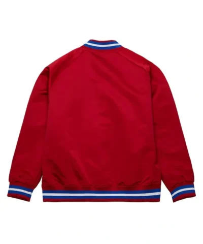 Philadelphia 76ers Hardwood Classics Red Jacket