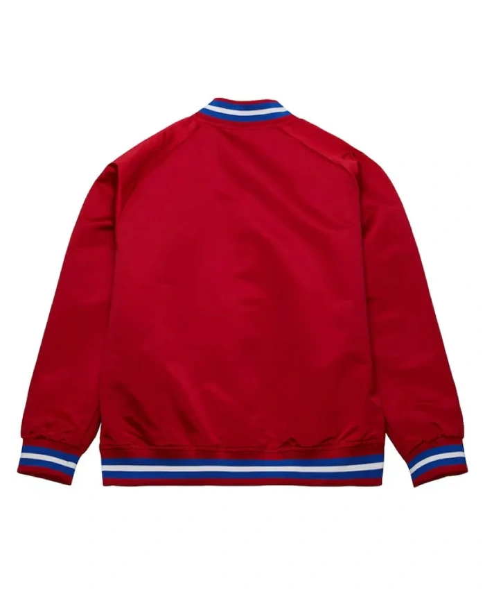 Philadelphia 76ers Hardwood Classics Red Jacket