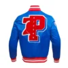 Philadelphia 76ers Mashup Classic Rib Satin Jacket