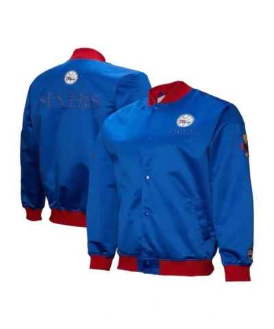 Philadelphia 76ers OG 3.0 Royal Satin Jacket