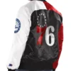Philadelphia 76ers Tricolor Remix Satin Full-Snap Jacket