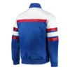 Philadelphia 76ers Royal Special Script Satin Jacket