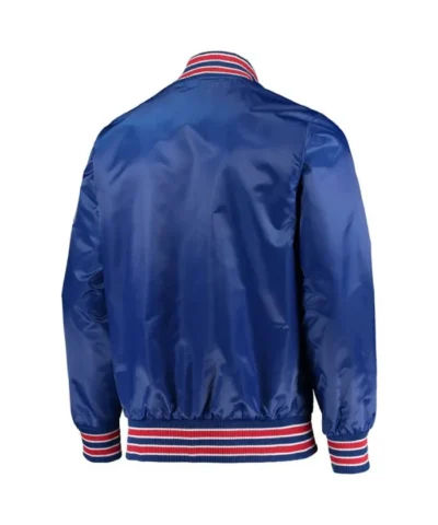 Philadelphia 7Shop Philadelphia 76ers The Diamond Classic Royal Full-Snap Satin Jacket6ers The Diamond Classic Royal Satin Jacket