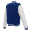 Philadelphia 76ers Royal and White Varsity Jacket
