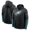 Nike Black Philadelphia Eagles 2024 NFL Crucial Catch Club Pullover Hoodie