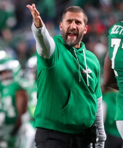Philadelphia Eagles Head Coach Nick Sirianni Kelly Hoodie