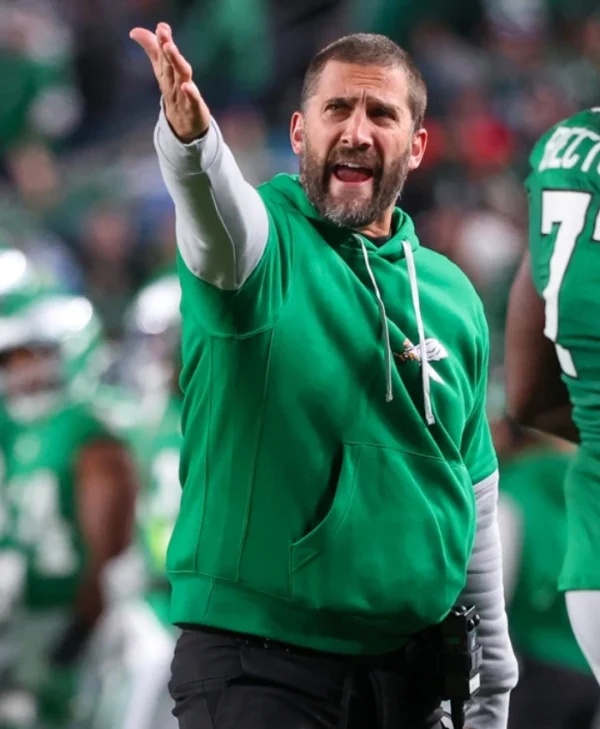 Philadelphia Eagles Head Coach Nick Sirianni Kelly Hoodie