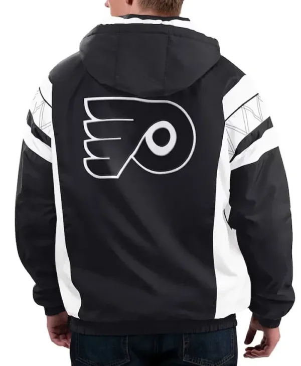 Home Team Philadelphia Flyers Half-Zip Hooded Jacket