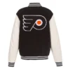 BlackWhite Philadelphia Flyers Varsity Jacket