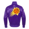 Phoenix Suns 202425 City Edition Chenille Purple Satin Jacket