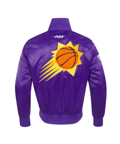Phoenix Suns 202425 City Edition Chenille Purple Satin Jacket
