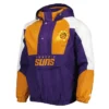 Phoenix Suns Body Check Half-Zip Hoodie Jacket
