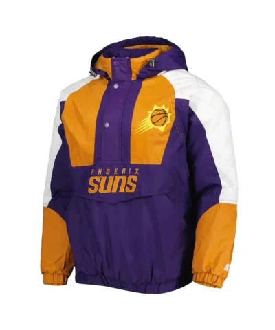 Phoenix Suns Body Check Half-Zip Hoodie Jacket