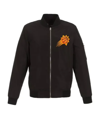 Phoenix Suns Nylon Lightweight Full-Zip Bomber Jacket