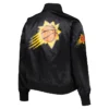 Classics Phoenix Suns Black Satin Jacket