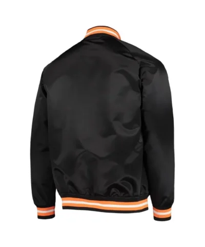 Phoenix Suns Hardwood Classics Black Satin Jacket